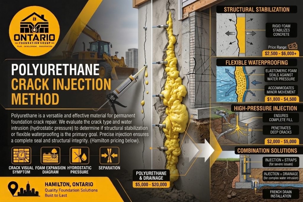 Polyurethane Crack Injection