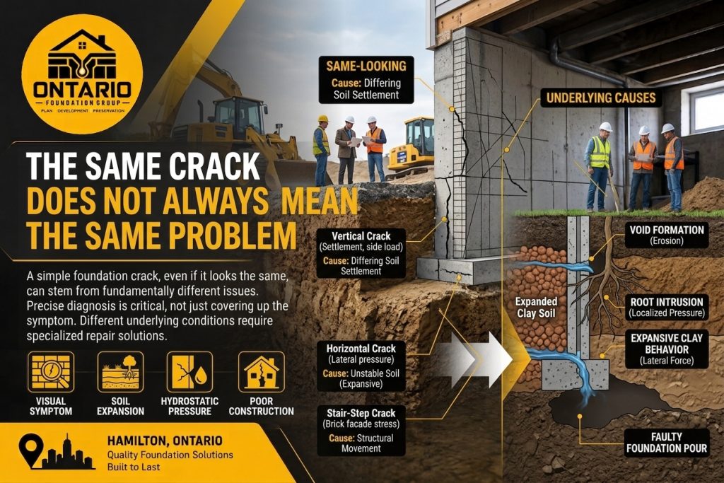 The Same Crack Does Not Always Mean the Same Problem